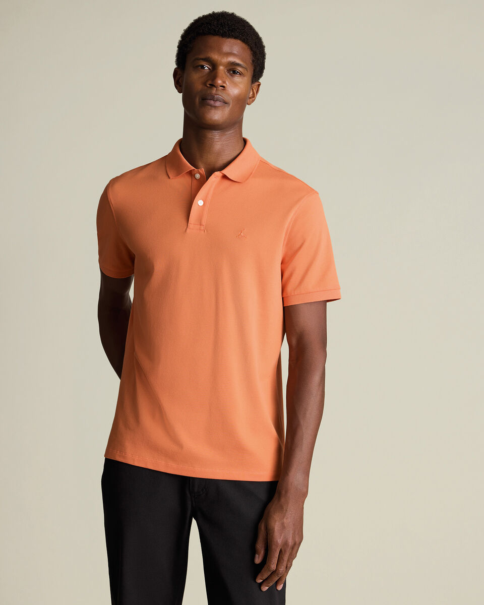 Pique Polo - Orange Main image