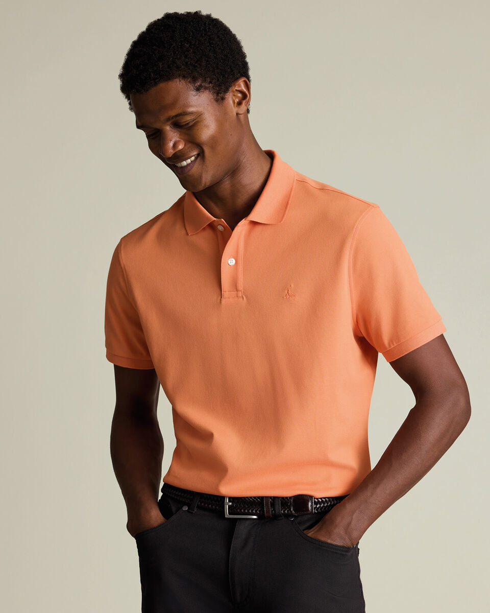 Pique Polo - Orange Secondary image