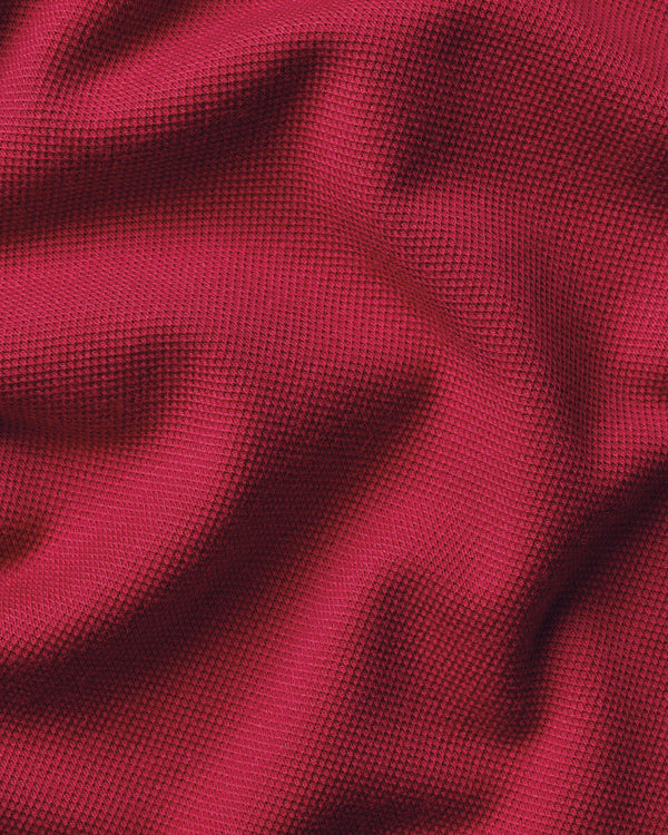 Pique Polo - Red