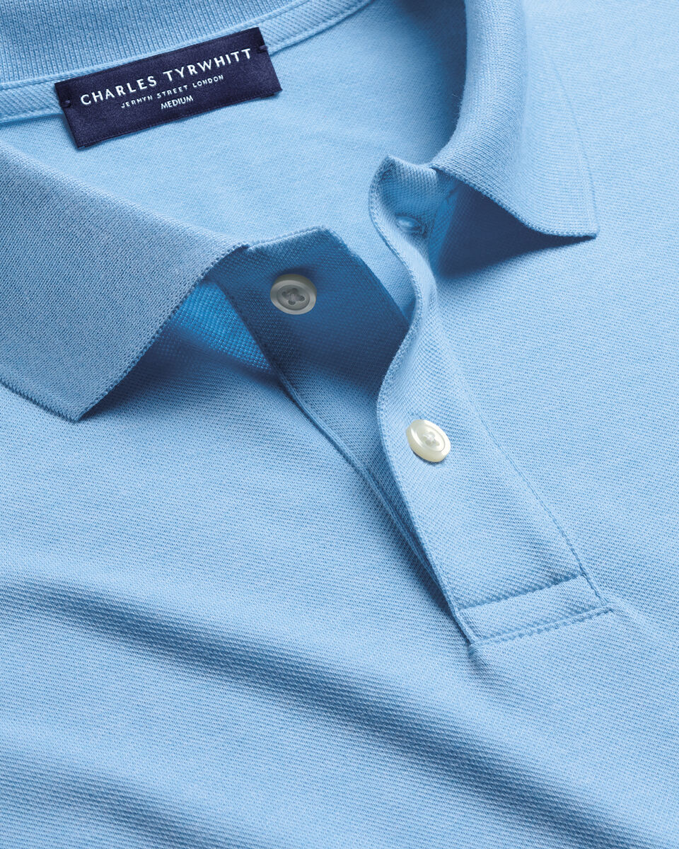Pique Polo - Light Blue Secondary image