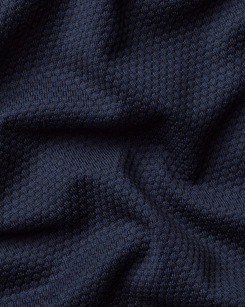 Performance Texture Polo – Navy