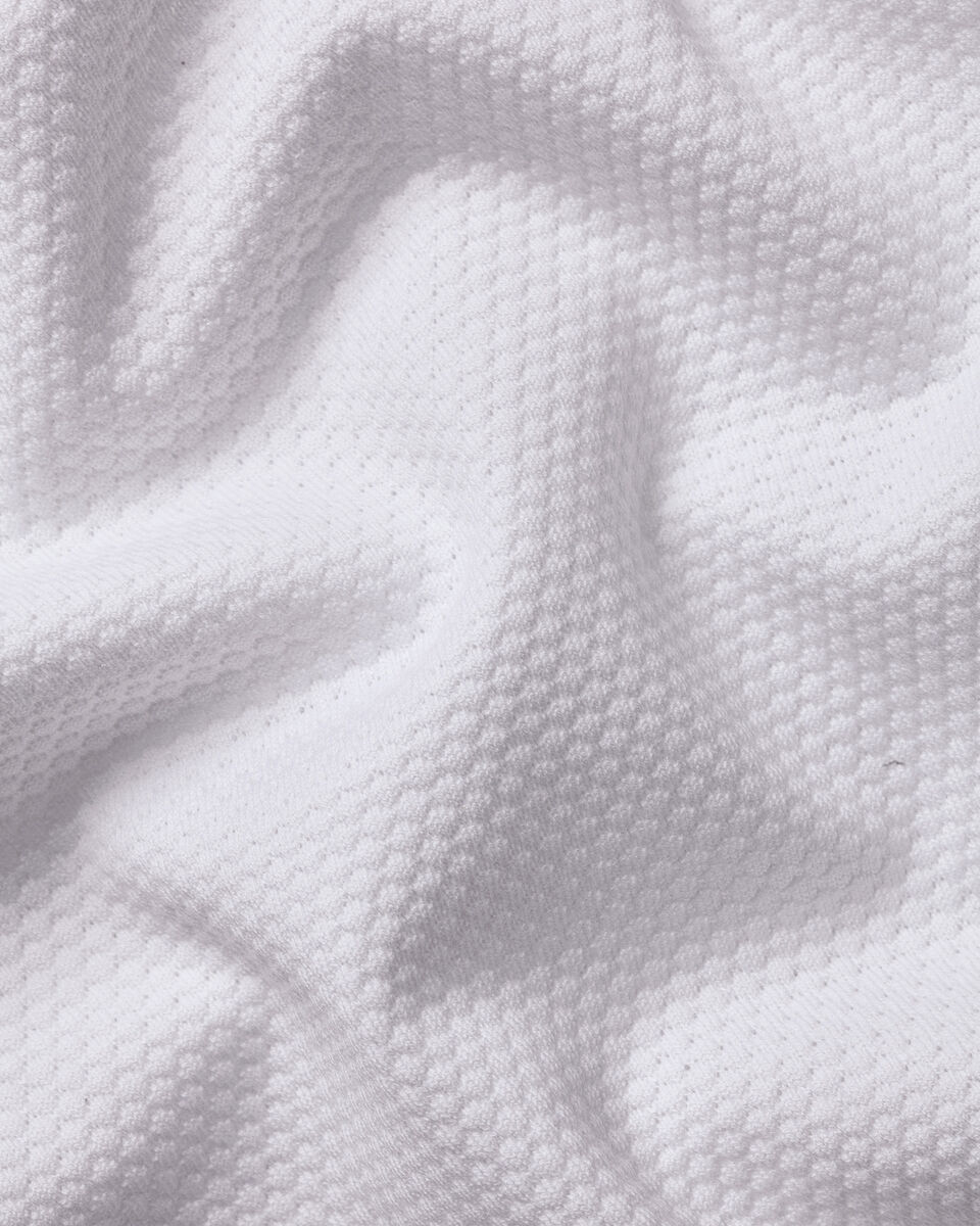 Performance Texture Polo – White