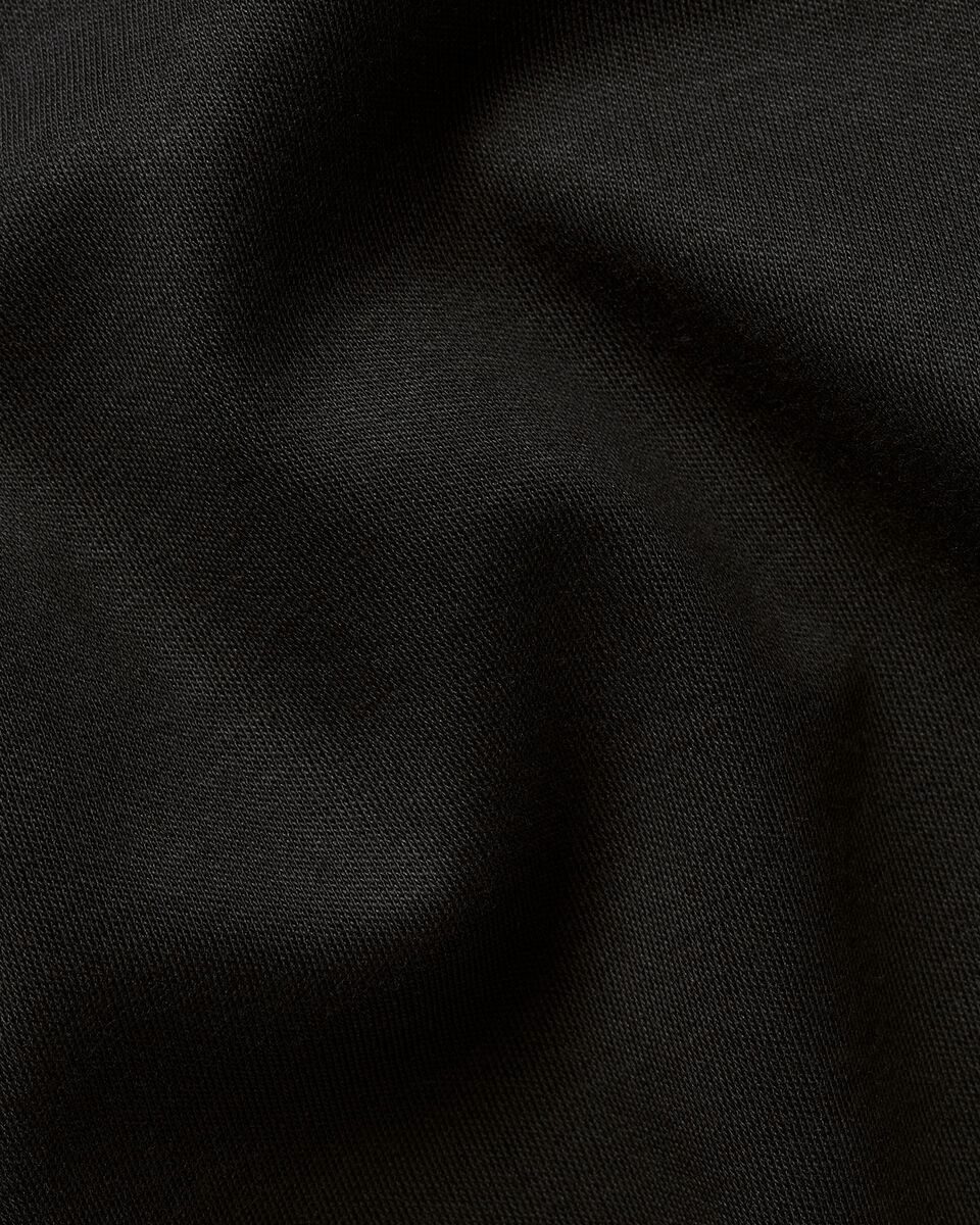 Smart Cotton Polo – Black