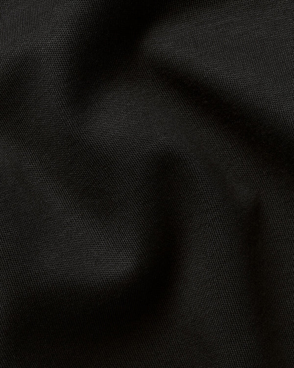 Smart Cotton Polo – Black