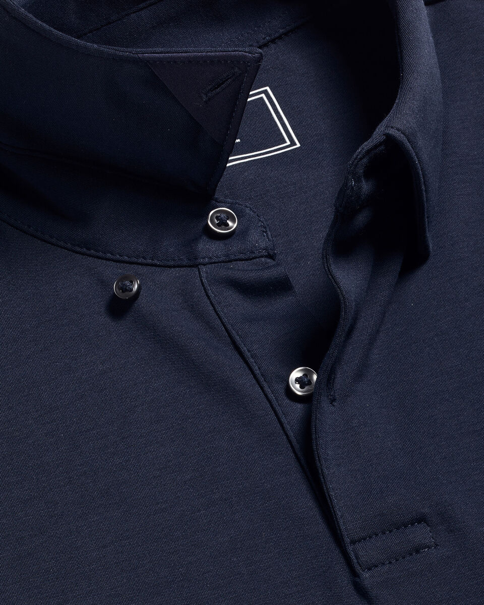 Smart Cotton Polo – Navy
