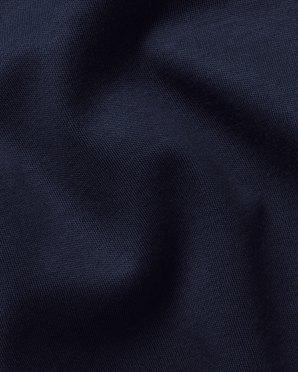 Smart Cotton Polo – Navy