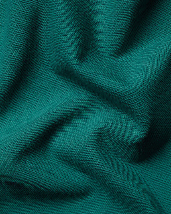 Pique Polo - Green