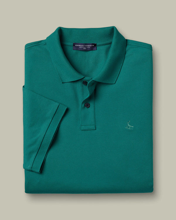 Pique Polo - Green