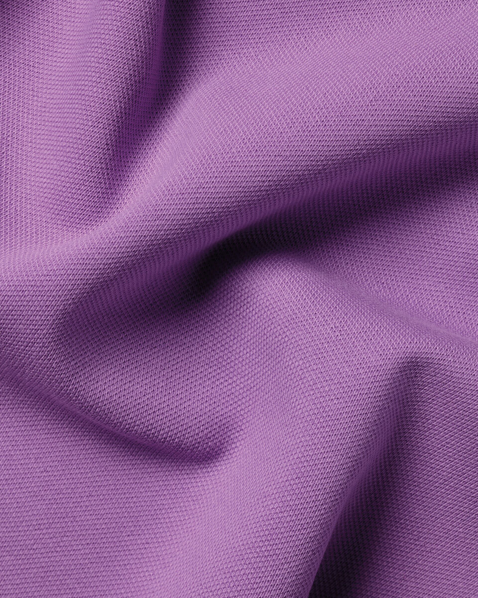 Pique Polo – Purple