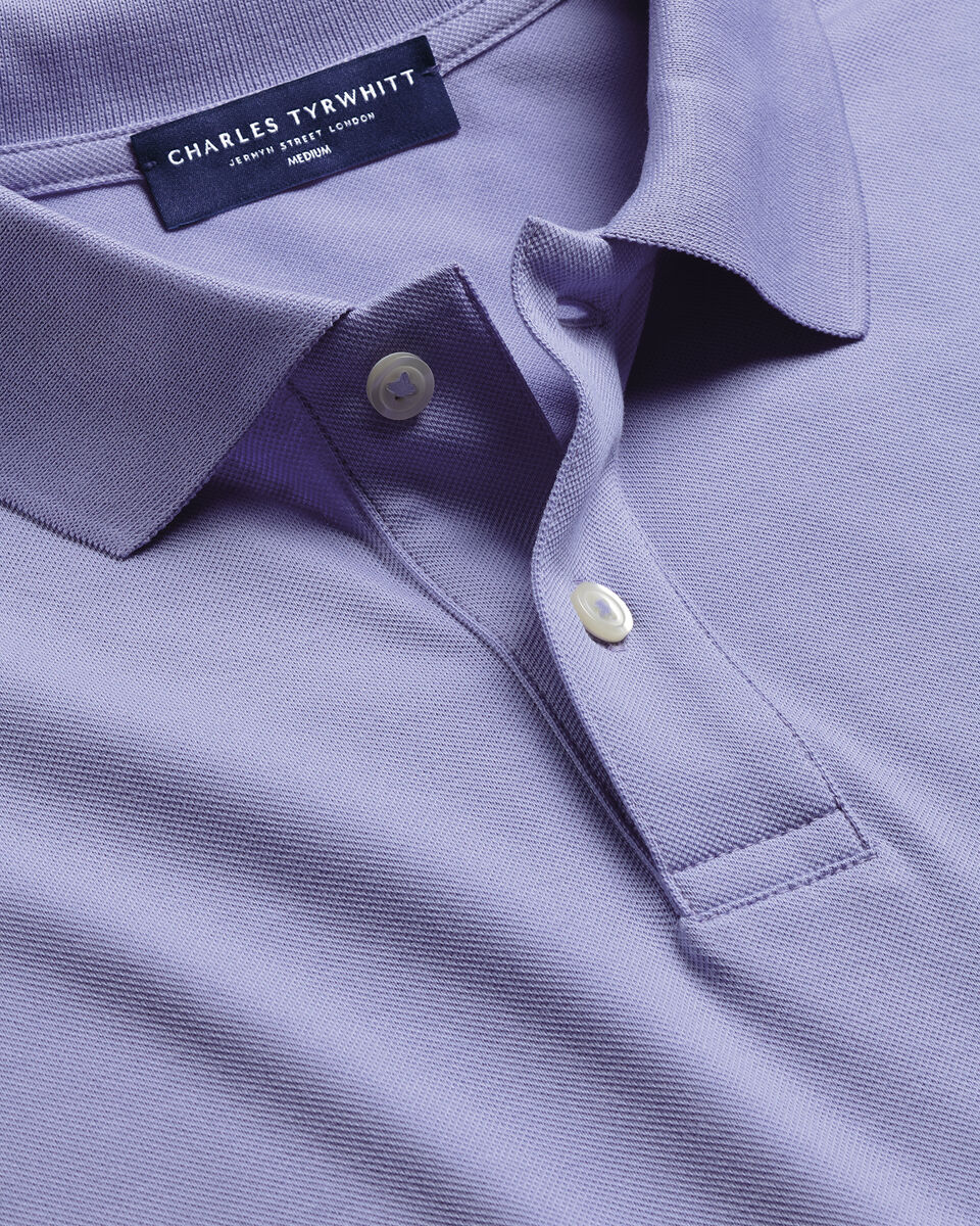 Pique Polo – Violet