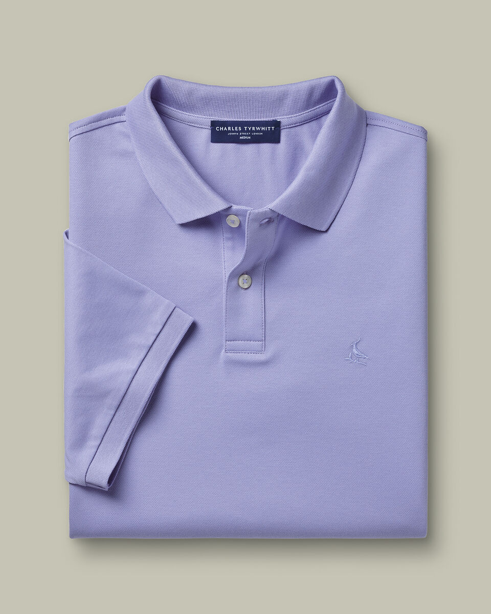 Pique Polo – Violet