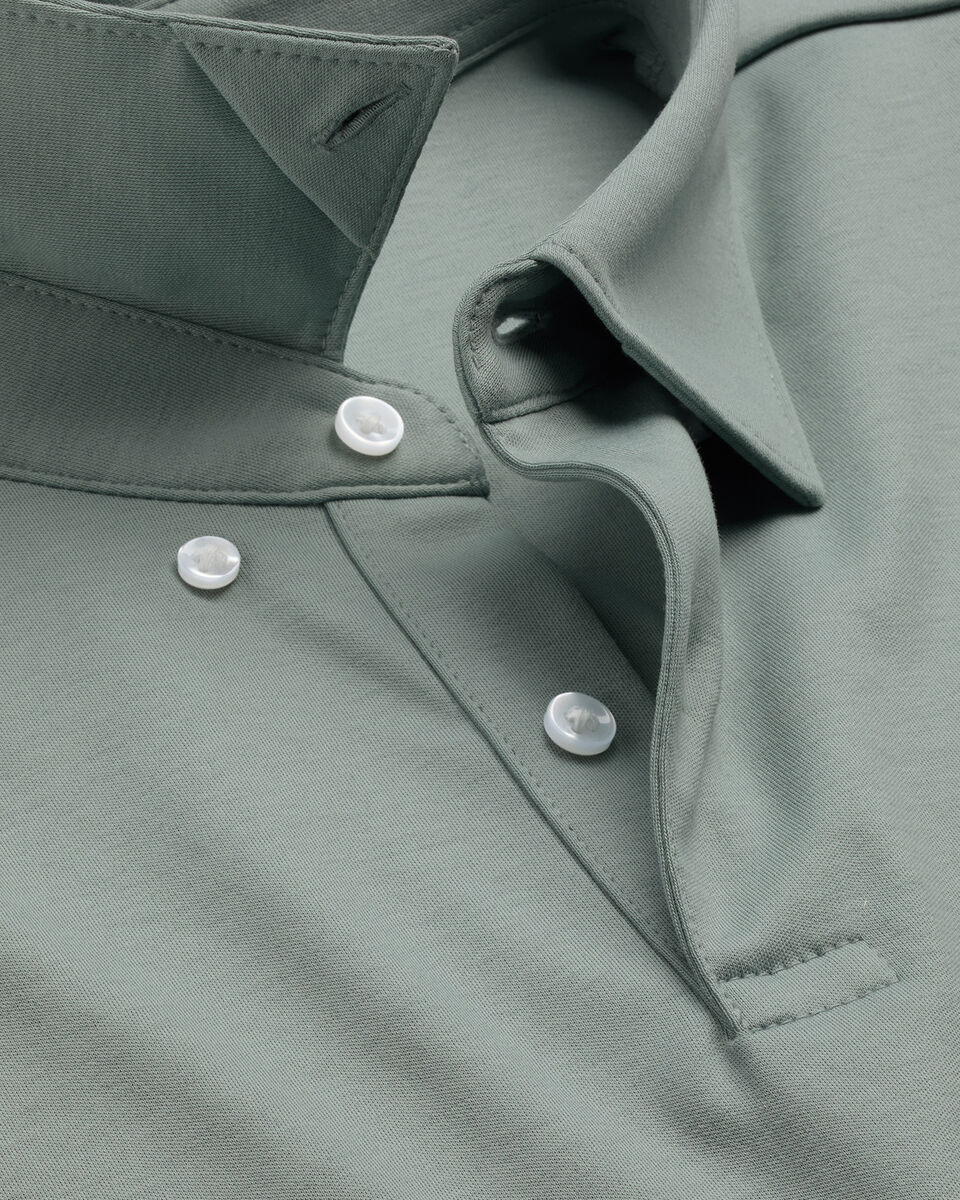 Smart Cotton Polo - Light Green Secondary image