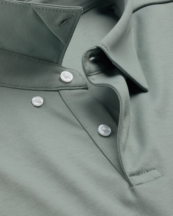 Smart Cotton Polo - Light Green