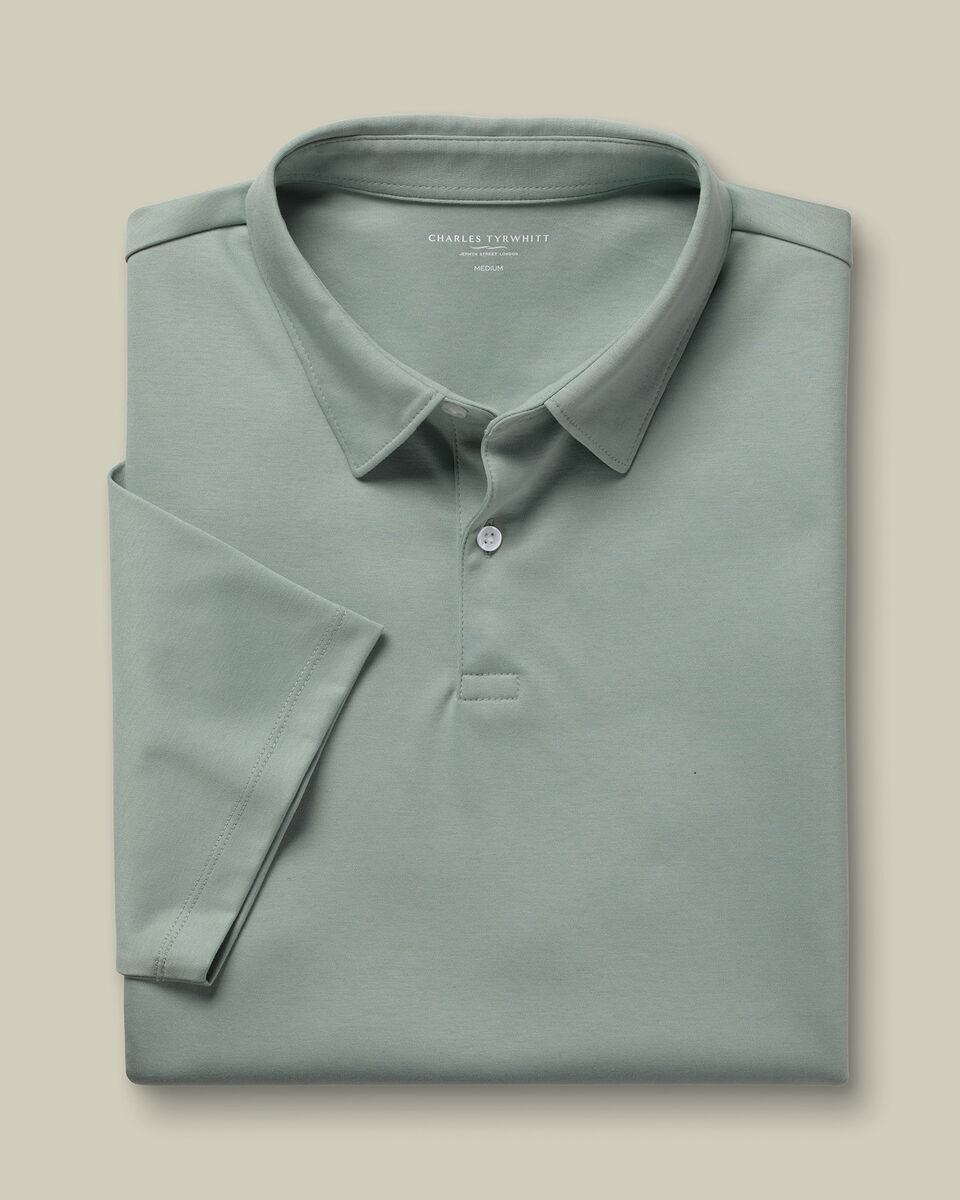 Smart Cotton Polo - Light Green