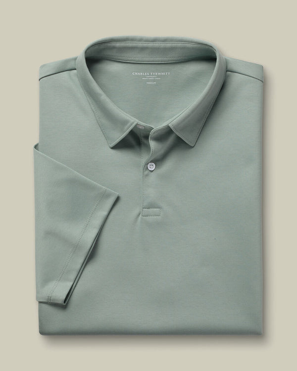 Smart Cotton Polo - Light Green