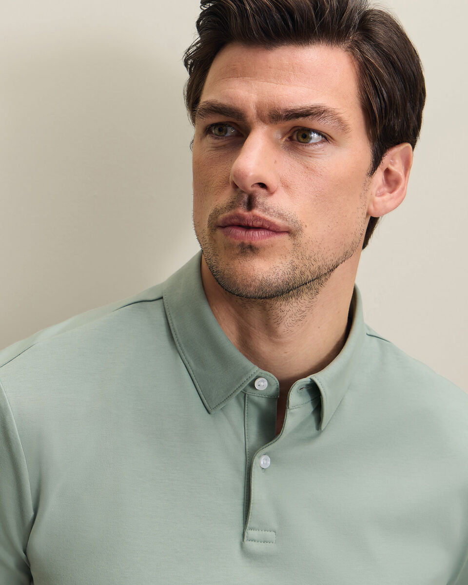 Smart Cotton Polo - Light Green