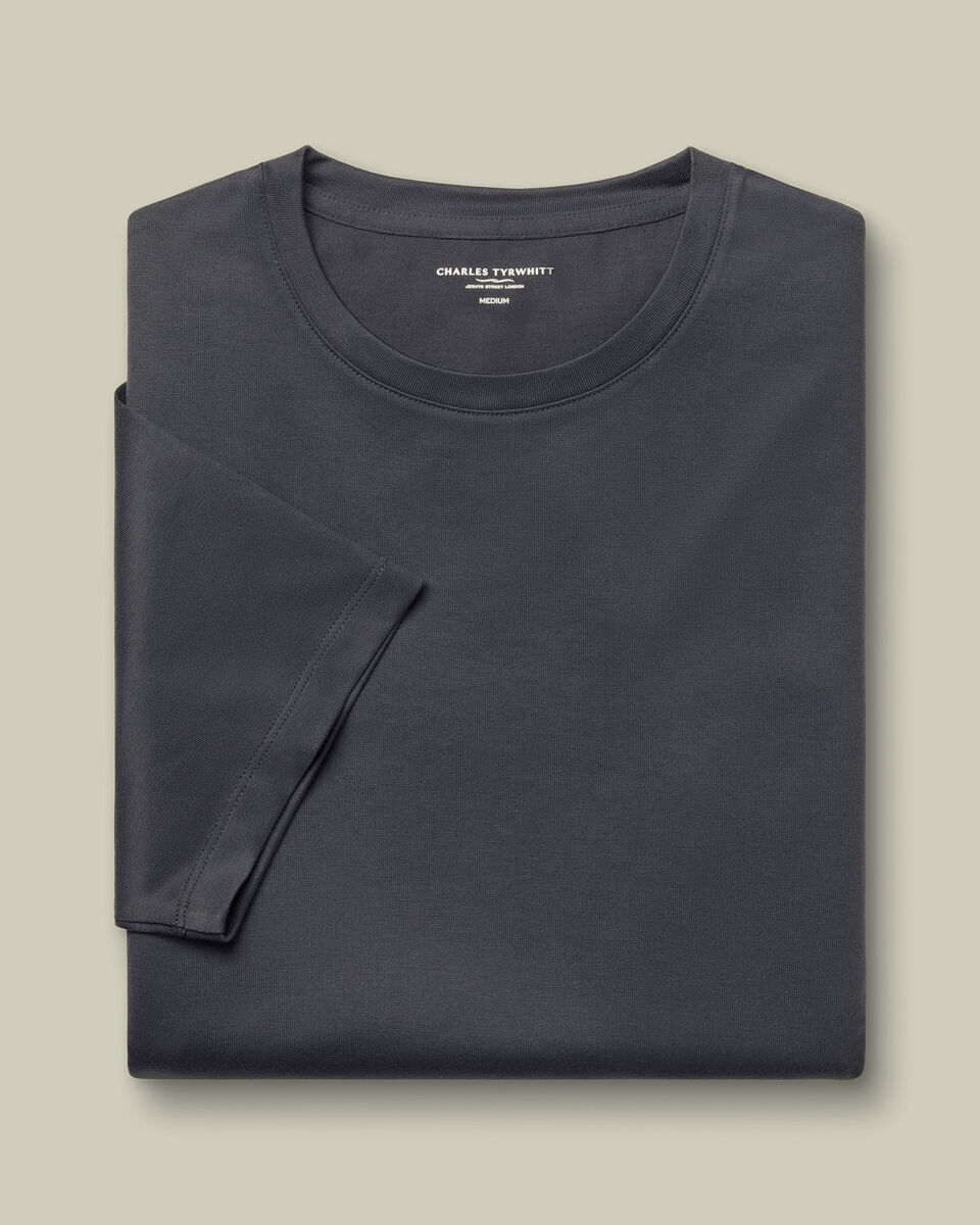 Cotton T-Shirt - Graphite Gray