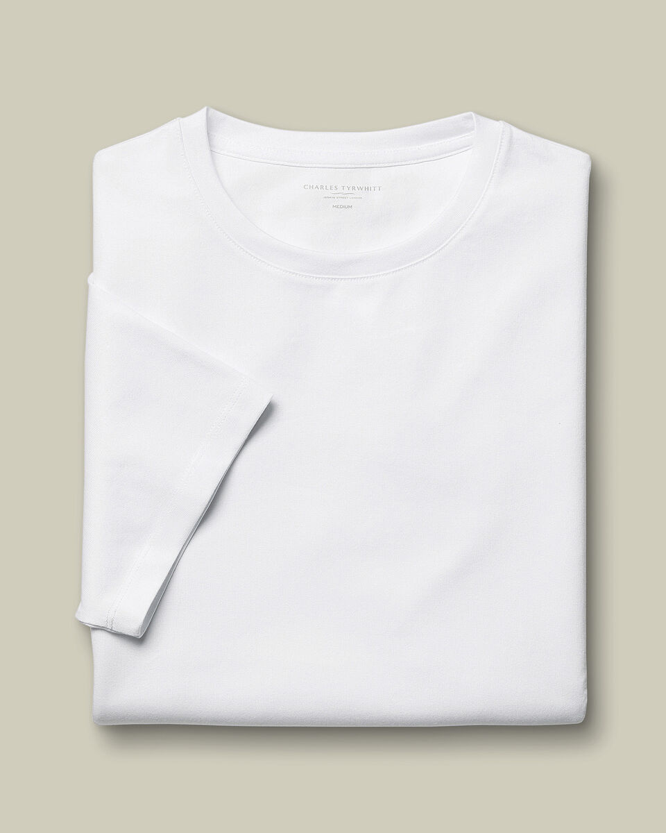 Pure Cotton T-Shirt - White