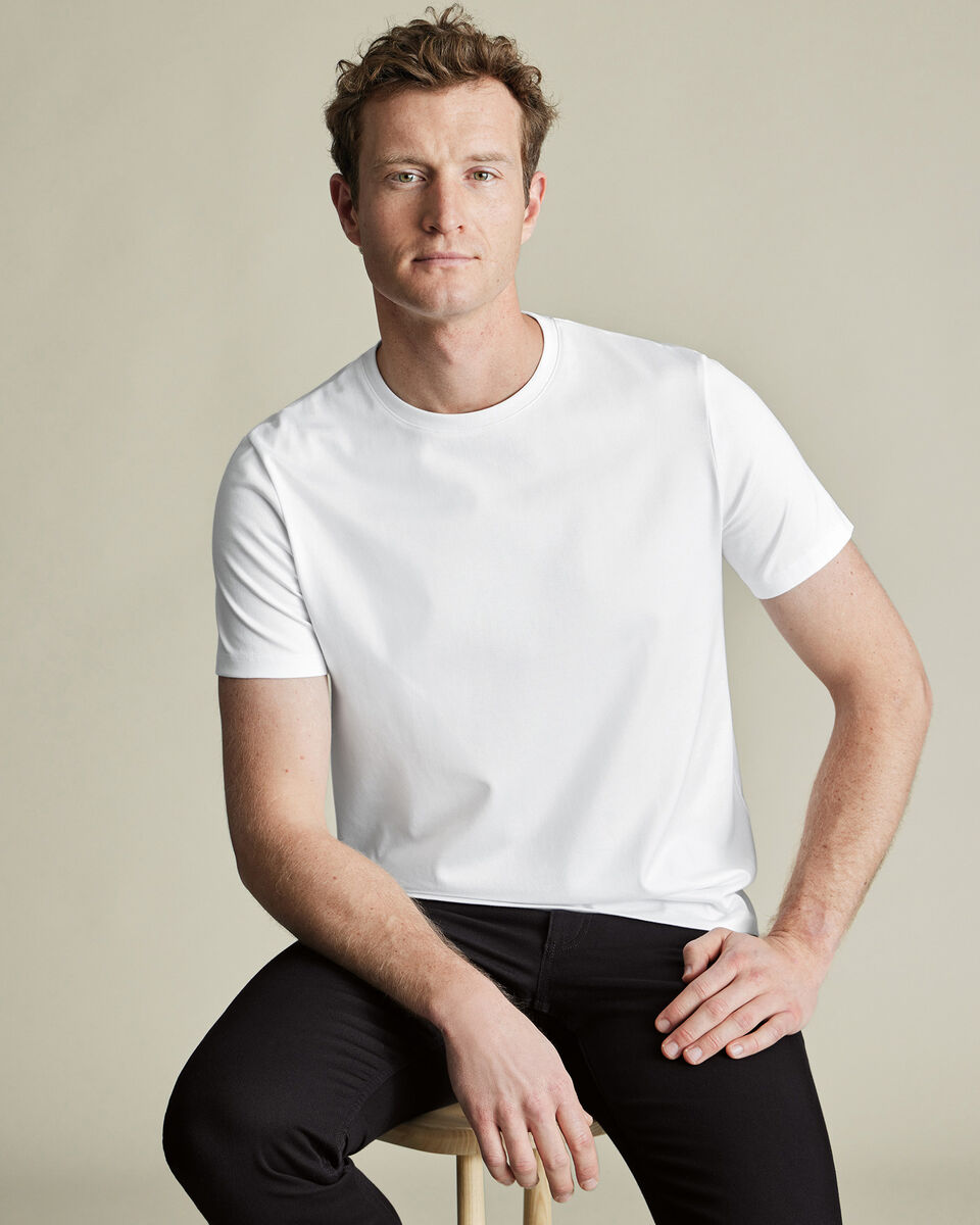 Pure Cotton T-Shirt - White