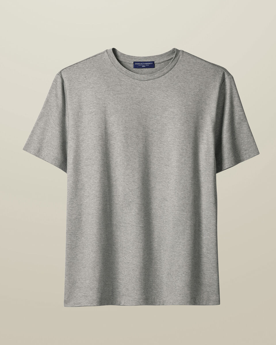 Cotton T-Shirt - Light Gray