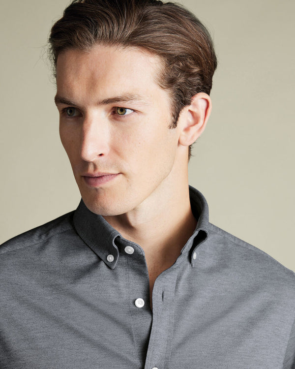 Performance Stretch Jersey Shirt - Flint Gray
