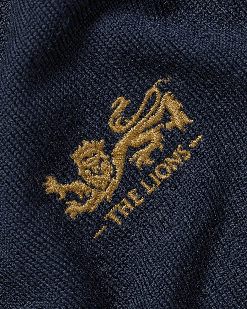 The Lions Pure Merino Performance Quarter Zip Sweater - Navy