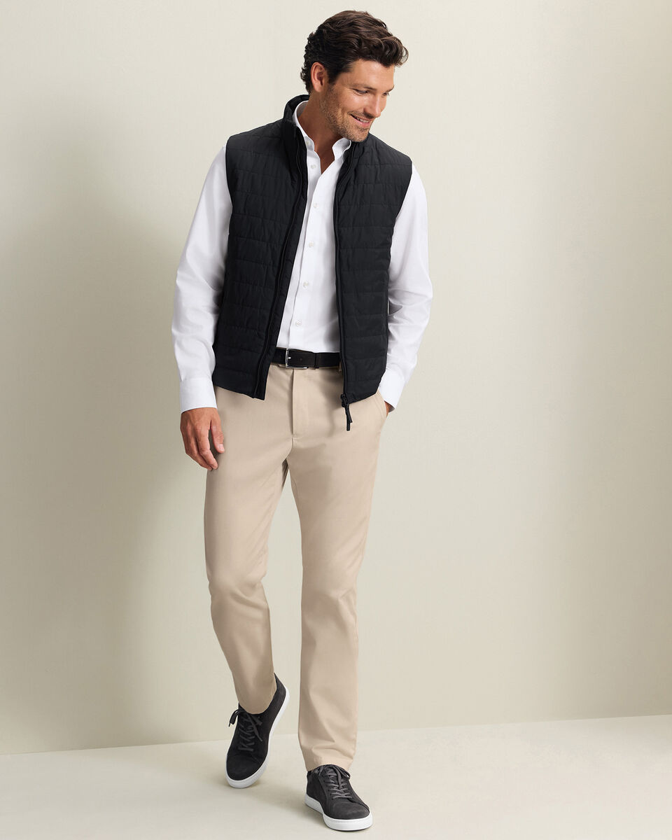 Lightweight Quilted Vest - Black