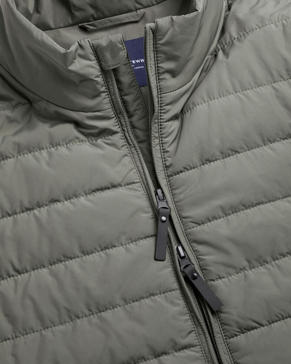 Lightweight Quilted Vest - Sage Green