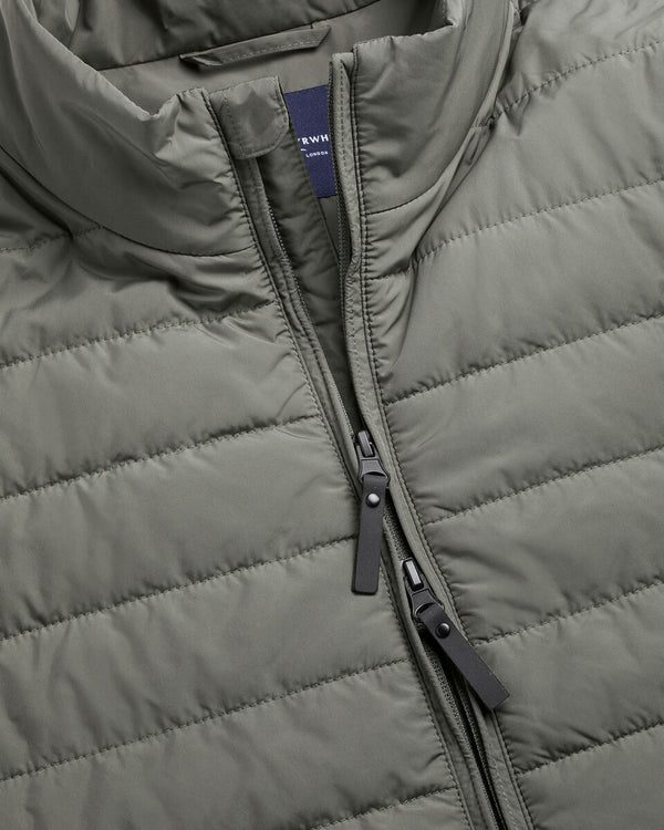 Lightweight Quilted Vest - Sage Green
