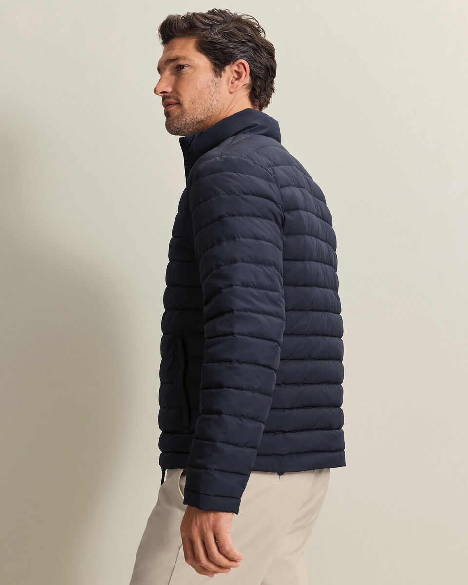 Lightweight Quilted Jacket - Navy Secondary image