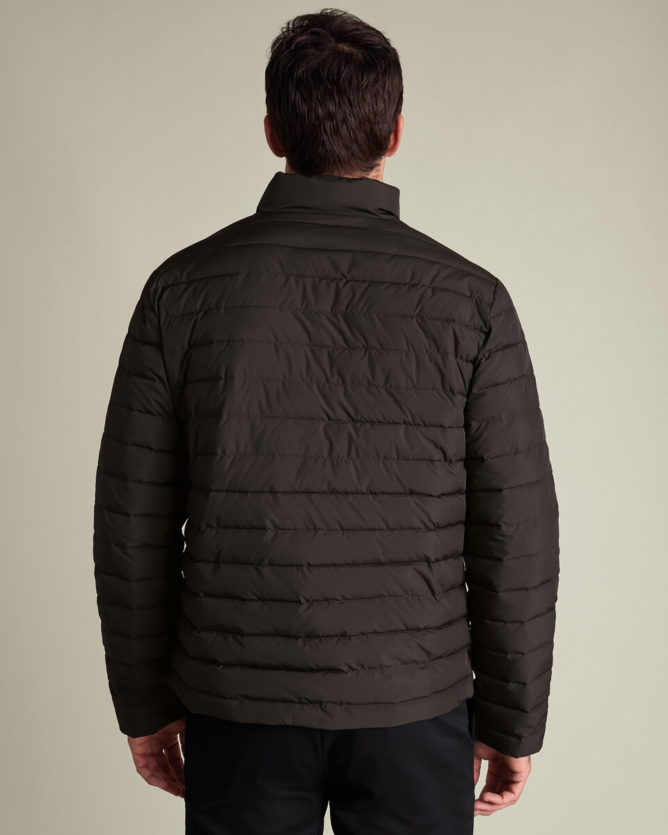 Lightweight Quilted Jacket - Chocolate Brown