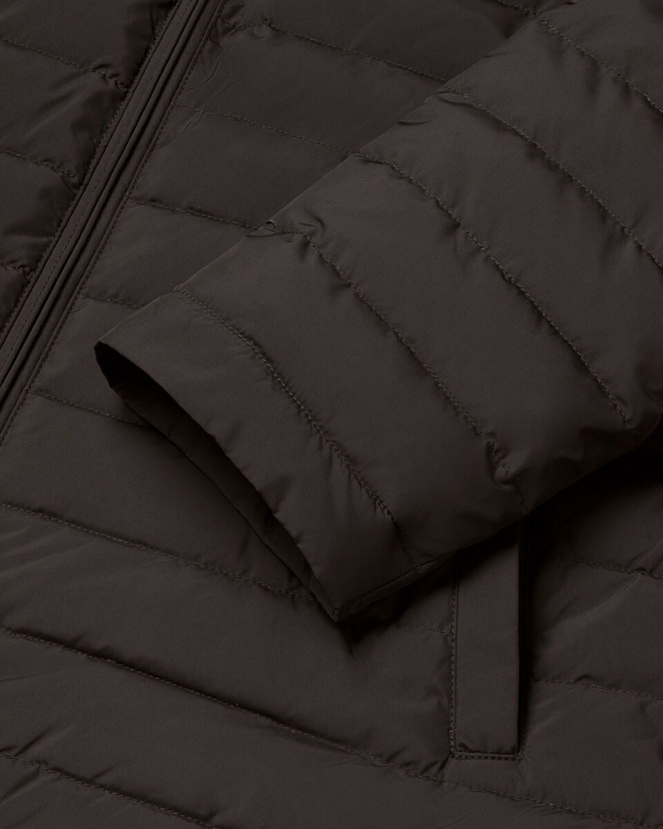 Lightweight Quilted Jacket - Chocolate Brown