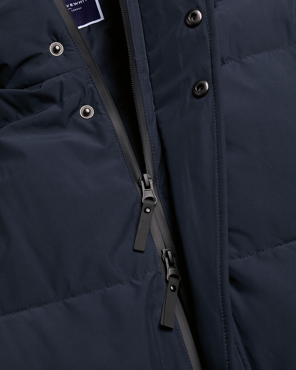 Puffer Coat - Navy