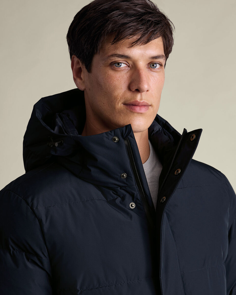 Puffer Coat - Navy