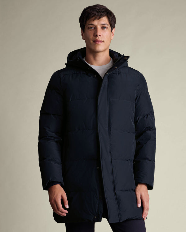 Puffer Coat - Navy