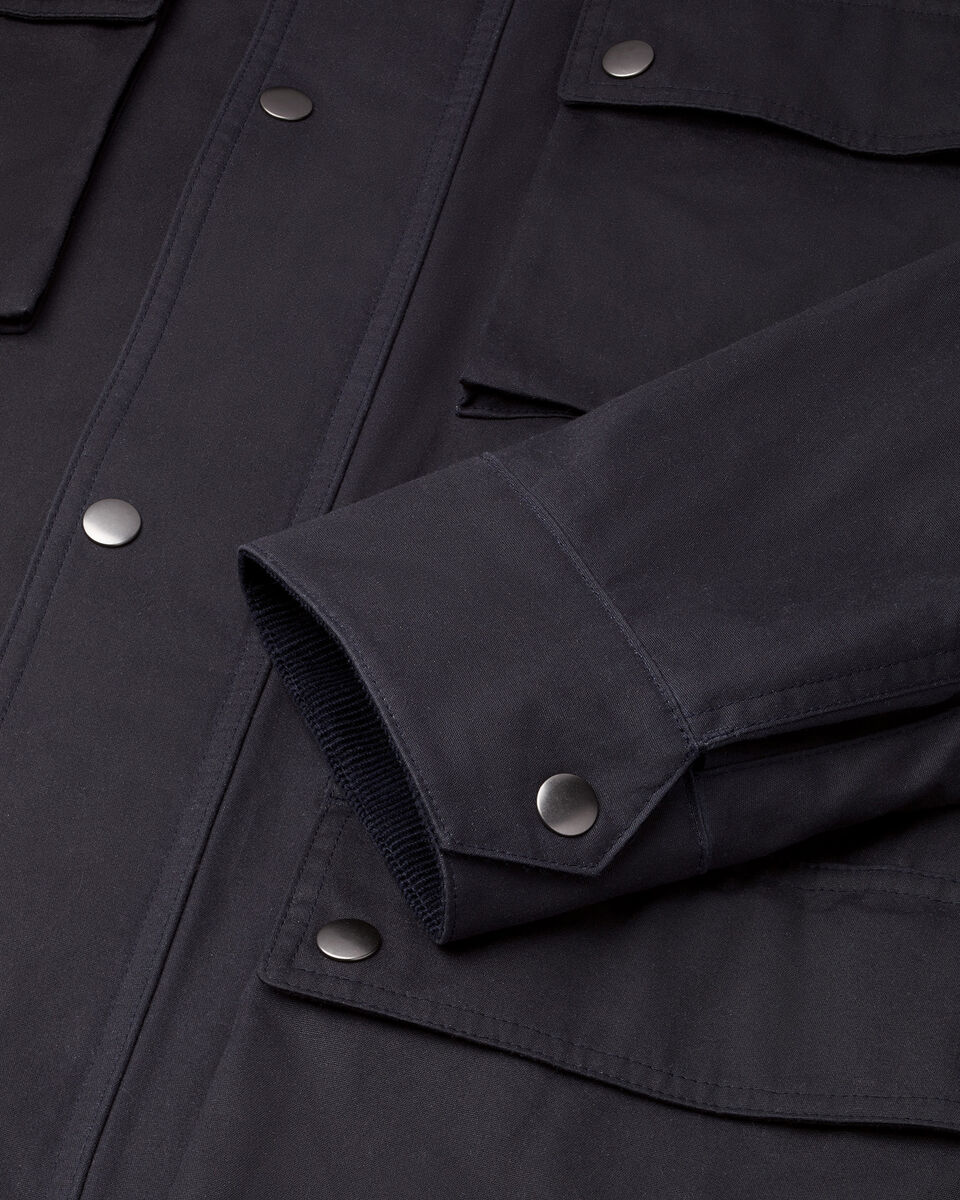 Waxed Jacket - Navy
