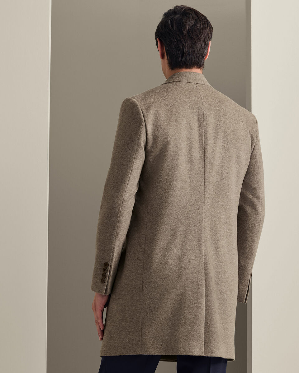 Pure Wool Overcoat - Oatmeal Secondary image