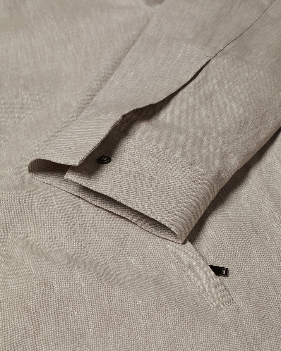 Linen Cotton Harrington Jacket – Limestone