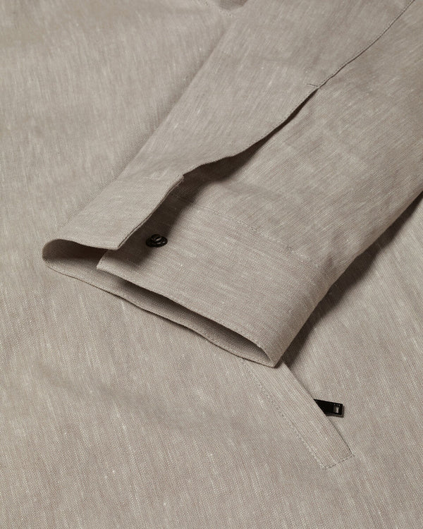 Linen Cotton Harrington Jacket – Limestone