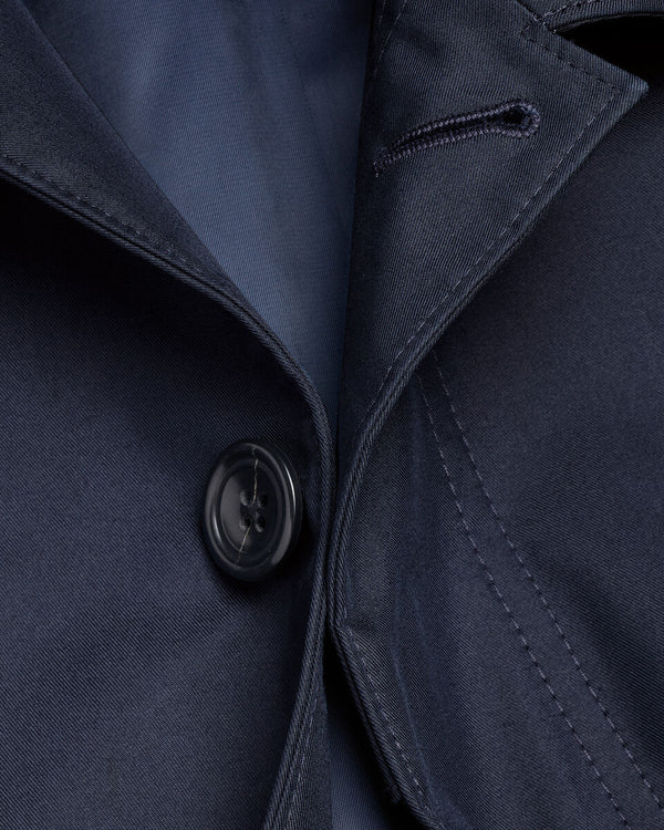 Showerproof Raincoat - Navy