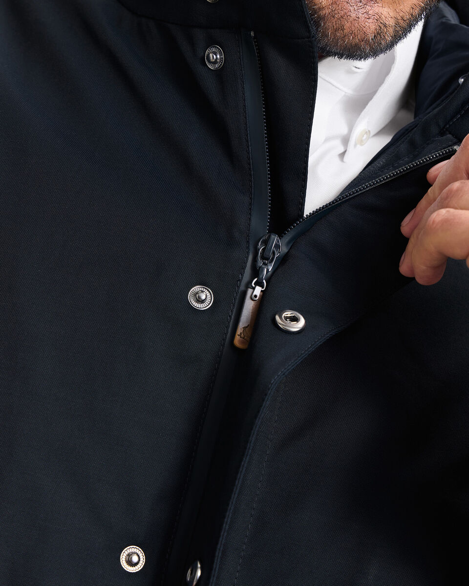 3 in 1 Raincoat with Detachable Vest - Navy