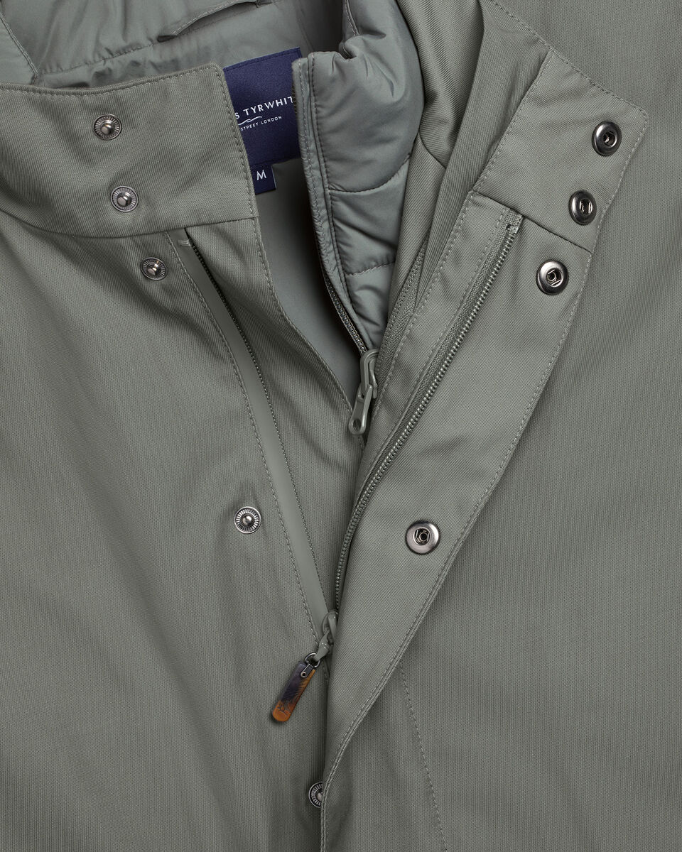 3 in 1 Raincoat With Detachable Vest - Sage Green Secondary image