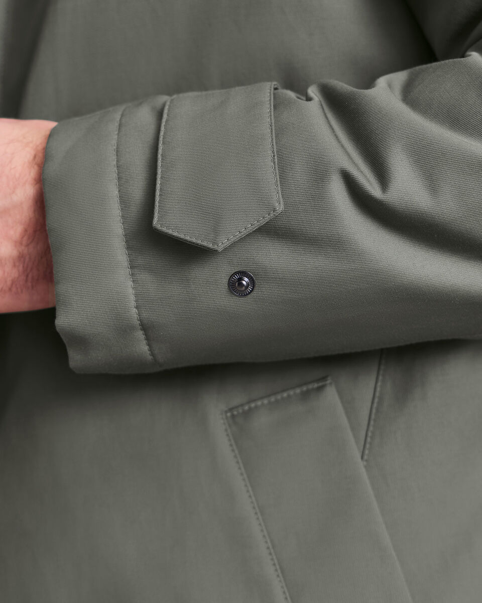 3 in 1 Raincoat With Detachable Vest - Sage Green
