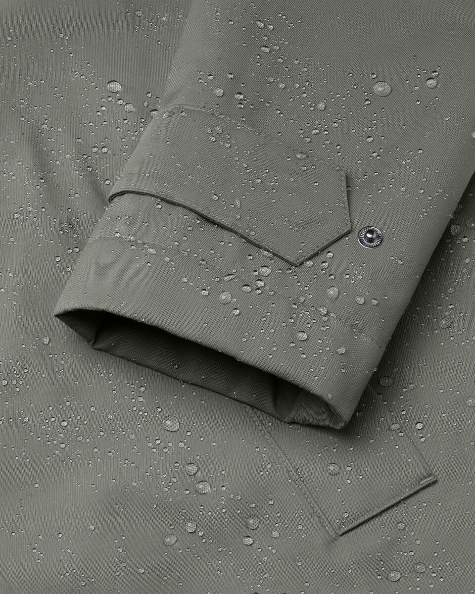3 in 1 Raincoat With Detachable Vest - Sage Green