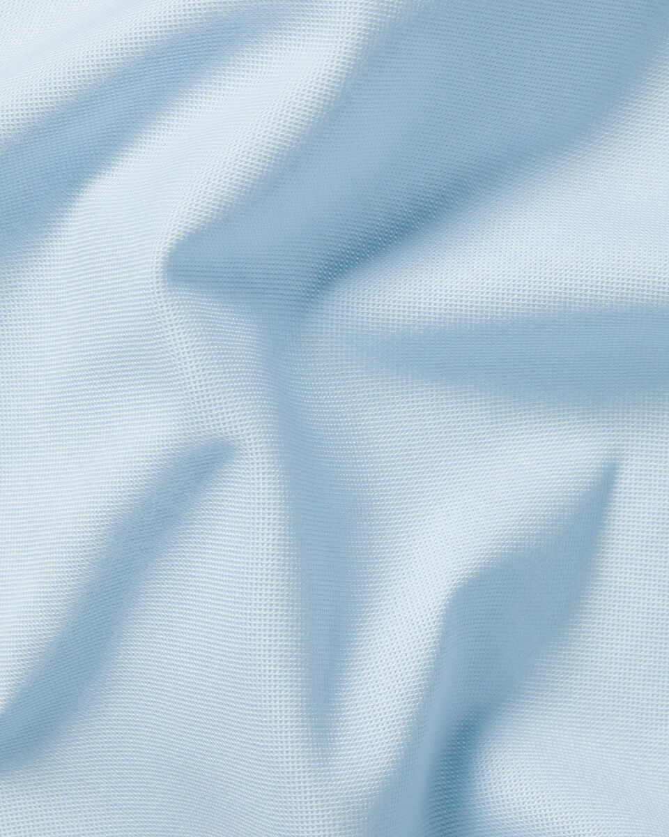 Non-Iron Stretch Oxford Shirt - Light Blue