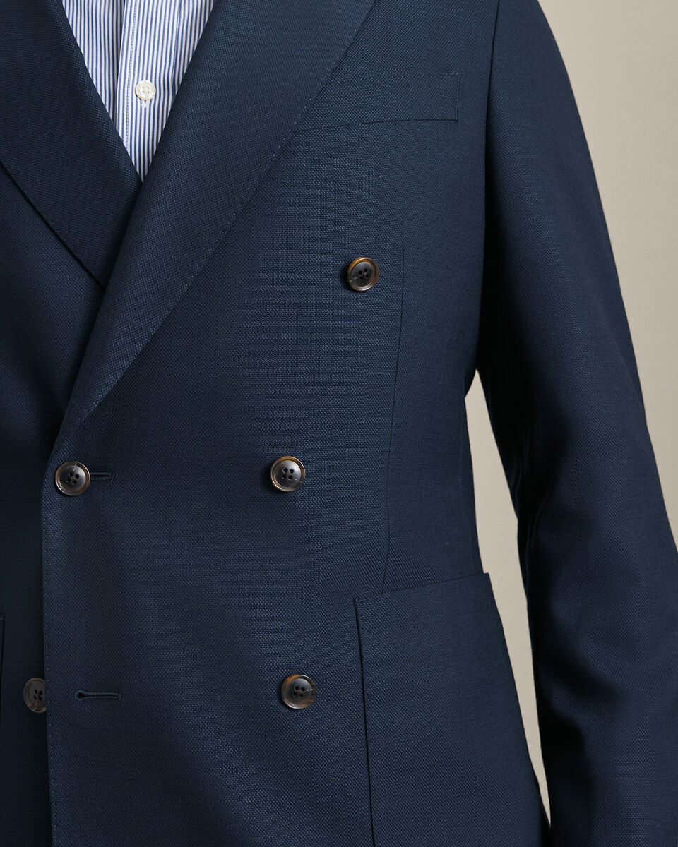 Double Breasted Proper Blazer – Navy