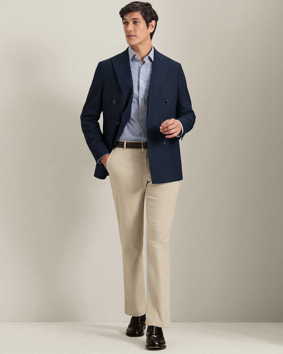 Double Breasted Proper Blazer – Navy