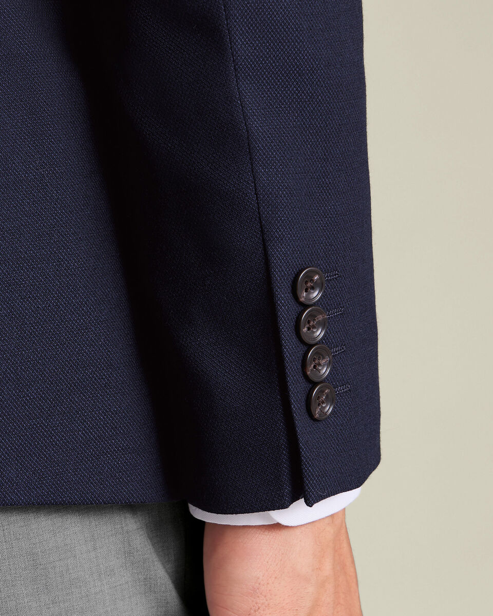 Double Breasted Proper Blazer - Navy