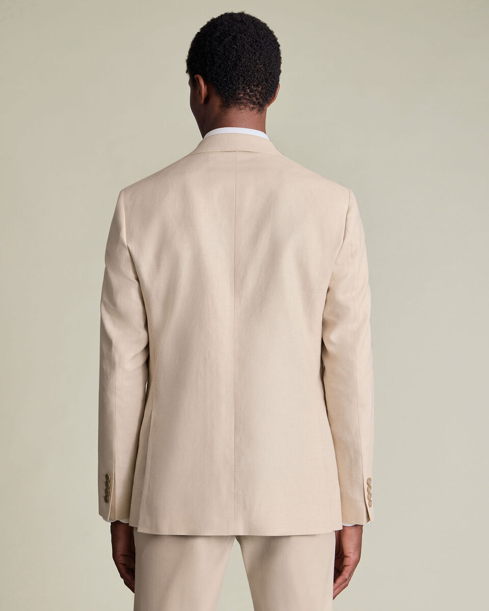 Linen Cotton Jacket - Ivory