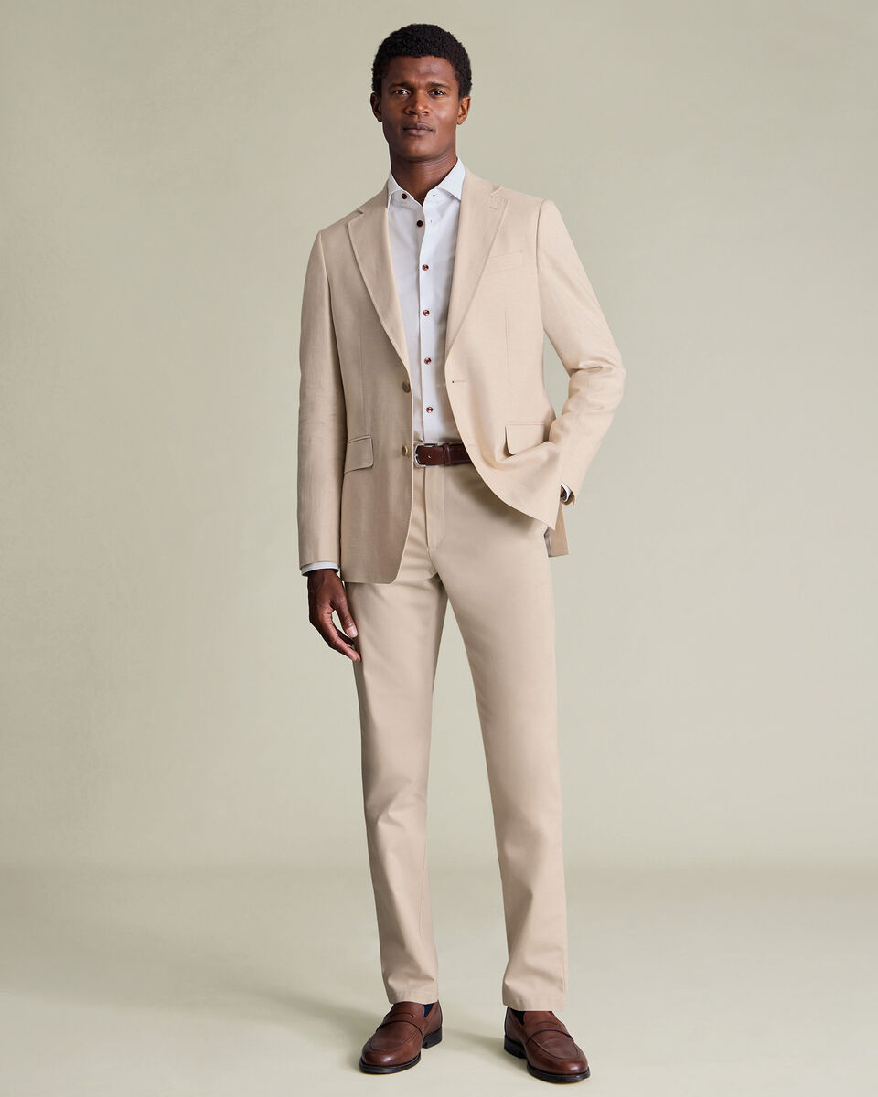 Linen Cotton Jacket - Ivory